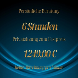 Beratung 6 Std. für LIVE & PERSONAL COACHING